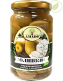 Зеленые оливки с сыром чанах, "Amado" 350 г