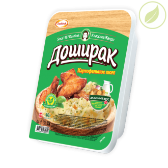 Картофельное пюре со вкусом крыльев гриль, "Доширак", 40 г