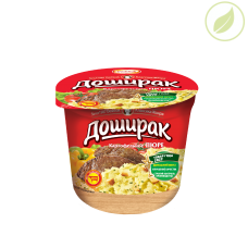 Картофельное пюре со вкусом говядины, "Доширак", 40 г