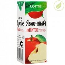 Напиток со вкусом яблока, "Лотте", 190 мл